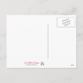 RAB Rockabilly Valentijn Rozen, Love & Lipstick Feestdagenkaart (Achterkant)