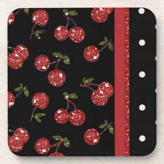 RAB Rockabilly Very Cherry Kersen Zwart Bier Onderzetter