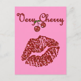 RAB Rockabilly Very Cherry Kiss Briefkaart