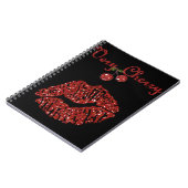 RAB Rockabilly Very Cherry Kiss Notitieboek (Linkerzijde)
