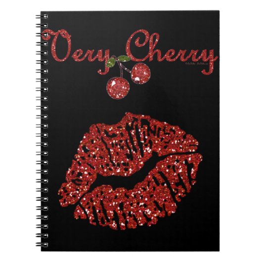 RAB Rockabilly Very Cherry Kiss Notitieboek (Voorkant)