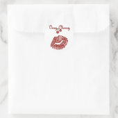 RAB Rockabilly Very Cherry Kiss Ronde Sticker (Tas)