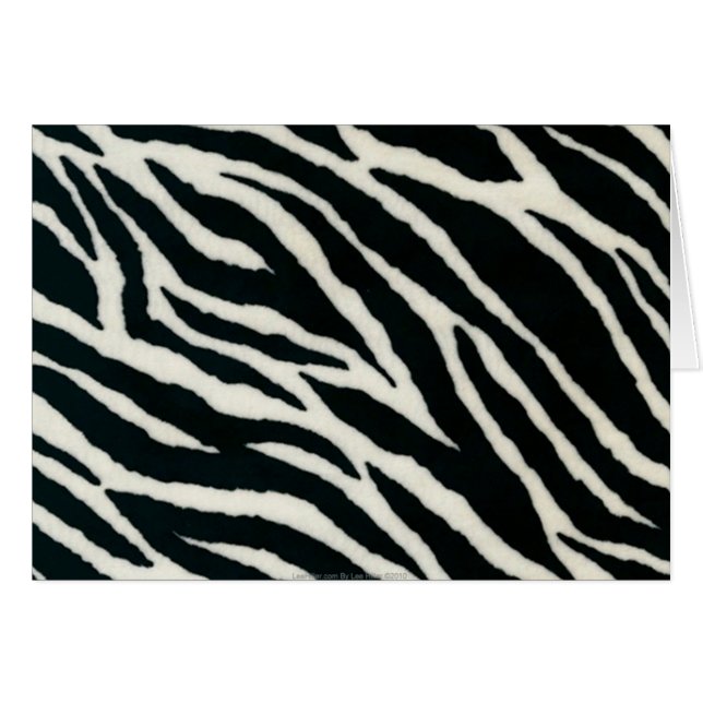 RAB Rockabilly Zebra Print Black & White (Voorkant Horizontaal)