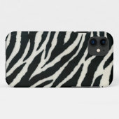 RAB Rockabilly Zebra Print Black & White Case-Mate iPhone Case (Achterkant (horizontaal))