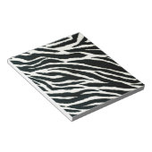 RAB Rockabilly Zebra Print Black & White Notitieblok (Schuin)