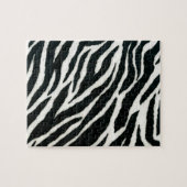 RAB Rockabilly Zebrastreep Zwart & Wit Legpuzzel (Horizontaal)