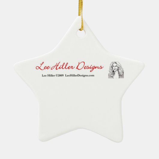 RAB Rockabilly Zeer Cherry Cherry Cherries op Whit Keramisch Ornament (Achterkant)