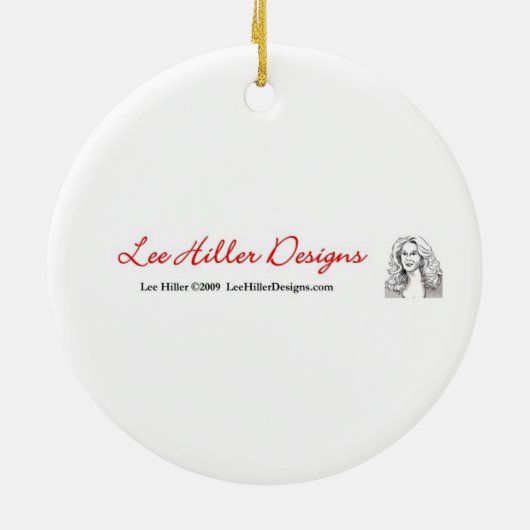 RAB Rockabilly Zeer Cherry Cherry Cherries op Whit Keramisch Ornament (Achterkant)