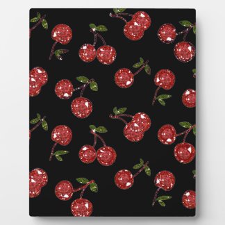 RAB Rockabilly Zeer Cherry Cherry Cherries op zwar Fotoplaat