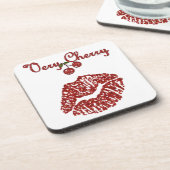 RAB Rockabilly Zeer Cherry Kiss Drankjes Onderzetter (Linkerzijde)