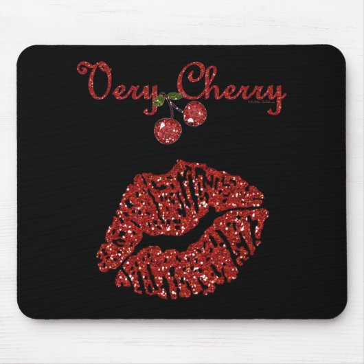RAB Rockabilly Zeer Cherry Kiss Muismat (Voorkant)