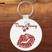 RAB Rockabilly Zeer Cherry Kiss Sleutelhanger (Voorkant)