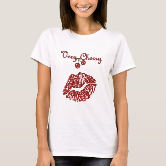 RAB Rockabilly Zeer Cherry Kiss T-shirt (Voorkant)