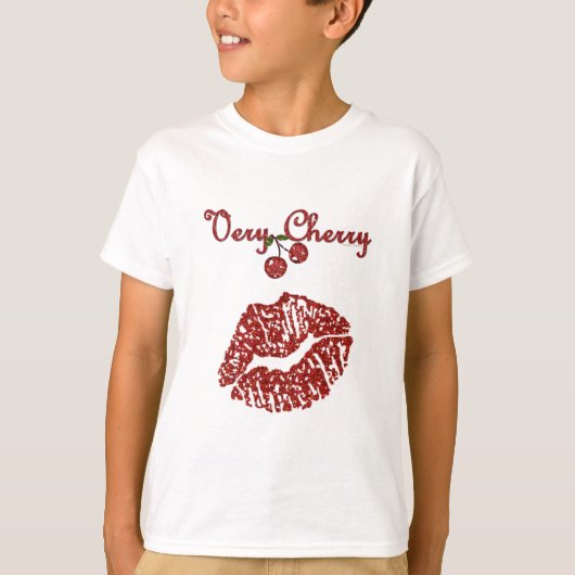 RAB Rockabilly Zeer Cherry Kiss T-shirt (Voorkant)
