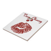 RAB Rockabilly Zeer Cherry Kiss Tegeltje (Zijkant)