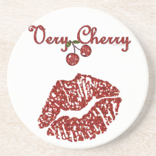 RAB Rockabilly Zeer Cherry Kiss Zandsteen Onderzetter