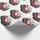 RAB Rockabilly Zeer Cherry Shoes Cadeaupapier (Hoek)