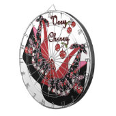 RAB Rockabilly Zeer Cherry Shoes Dartbord (Voorkant Rechts)