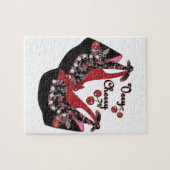 RAB Rockabilly Zeer Cherry Shoes Legpuzzel (Horizontaal)