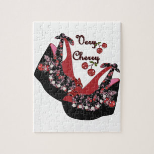 RAB Rockabilly Zeer Cherry Shoes Legpuzzel