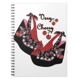 RAB Rockabilly Zeer Cherry Shoes Notitieboek