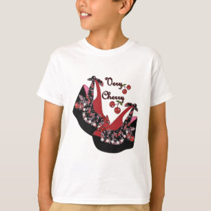 RAB Rockabilly Zeer Cherry Shoes T-shirt