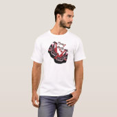 RAB Rockabilly Zeer Cherry Shoes T-shirt (Voorkant volledig)