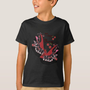RAB Rockabilly Zeer Cherry Shoes T-shirt