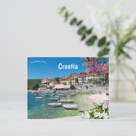 Rabac Croatia Briefkaart (Staand voorkant)