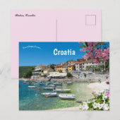 Rabac Kroatië Briefkaart (Voorkant / Achterkant)