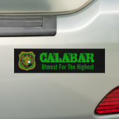 Rabalac Calabar Bumpersticker (Op auto)