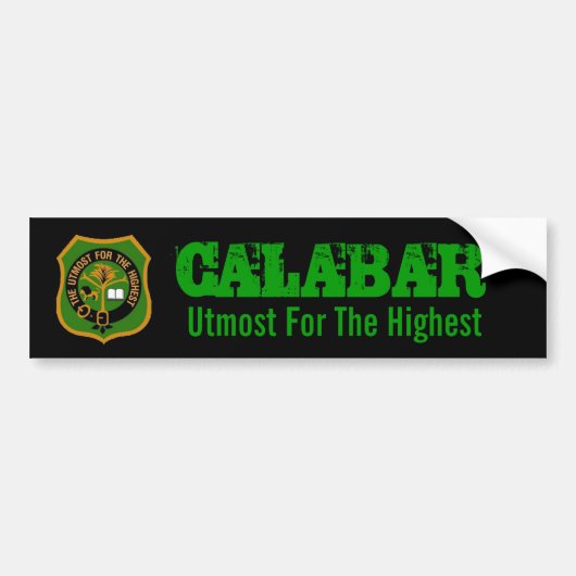 Rabalac Calabar Bumpersticker (Voorkant)