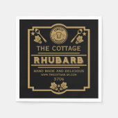 Rabarber Conserve Maker Servet (Voorkant)