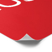 rabarber en douane poster (Hoek)