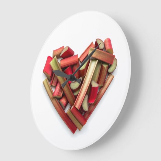 Rabarber Heart Grote Klok (Hoek)
