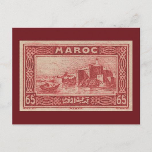 Rabat, Marokko - Briefkaart (Voorkant)