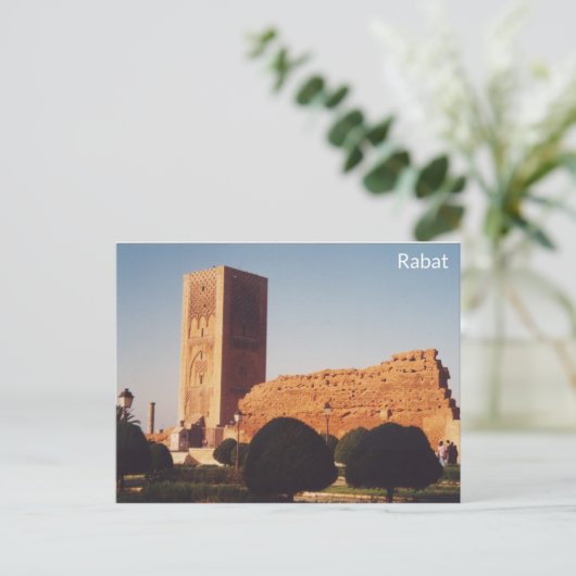 Rabat - Marokko Briefkaart (Staand voorkant)