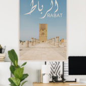 Rabat - Marokko Poster (Thuiskantoor)