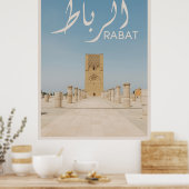 Rabat - Marokko Poster (Keuken)