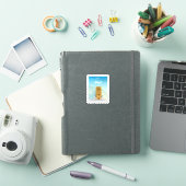 Rabat Marokko Postzegel Reizen Sticker (iPad Cover)
