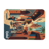 Rabat Marokko Reisposter Magneet (Horizontaal)