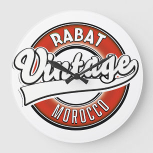 Rabat Marokko vintage logo Grote Klok
