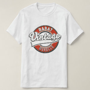 Rabat morocco  logo t-shirt