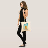 Rabat-stad, Marokkaanse reisposter Tote Bag (Voorkant (model))