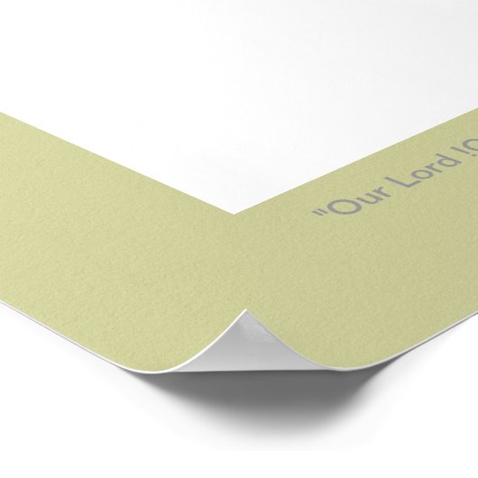 Rabbana atina fid dunya hasana poster (Hoek)