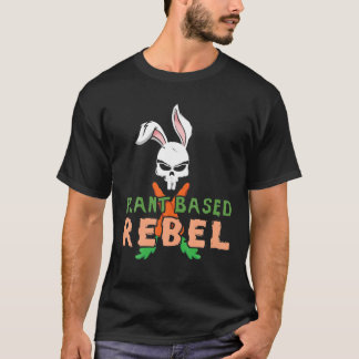 Rabbenpaasmakerij op basis van plant, Bunny Head R T-shirt