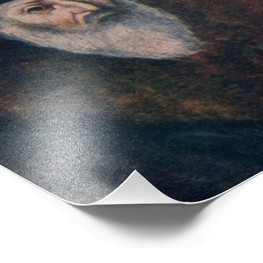 Rabbi Akiva Eiger Foto Afdruk (Hoek)