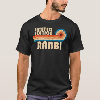 RABBI Grappige Functie Beroep Verjaardagswerker T-shirt