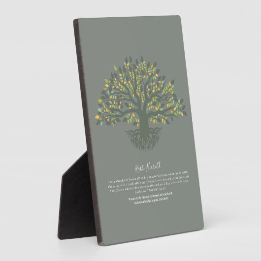 RABBI Kado Thank You, Ezechiël 34 Fotoplaat (Zijkant)