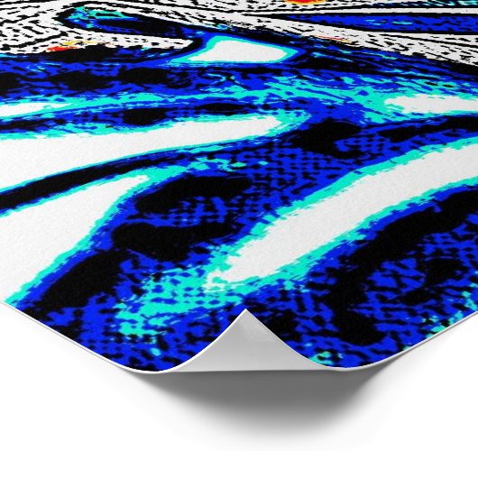 RABBI MET SHOFAR POSTER (Hoek)